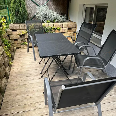 Meisteroffice Im Sackgaessle, Ebenerdige Elw 50qm, Terrasse, Vollwertige Kueche, Naehe Ulm * 도른슈타트