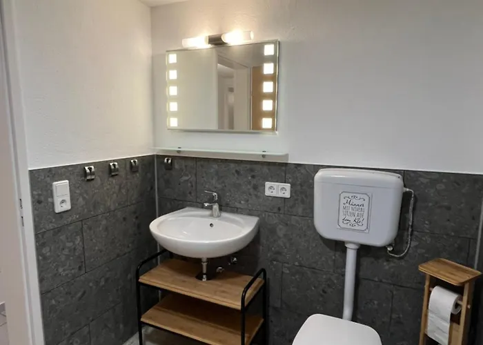 Apartamento Meisteroffice Im Sackgaessle, Ebenerdige Elw 50qm, Terrasse, Vollwertige Kueche, Naehe Ulm *