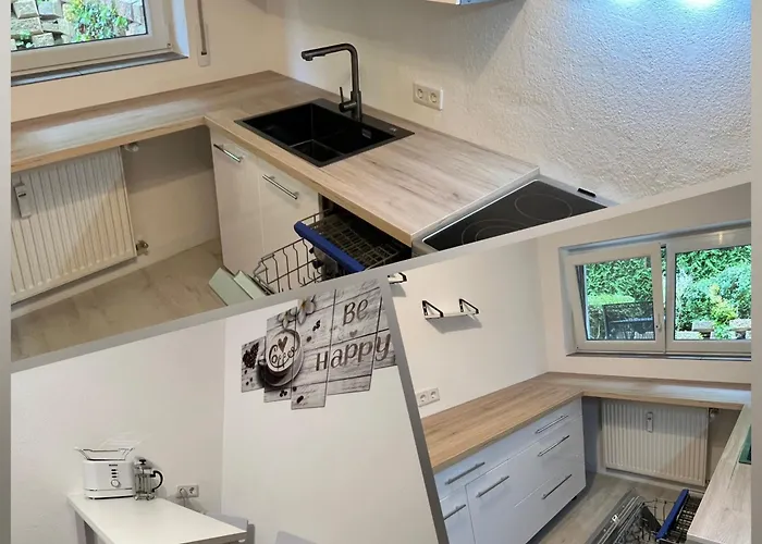 Meisteroffice Im Sackgaessle, Ebenerdige Elw 50qm, Terrasse, Vollwertige Kueche, Naehe Ulm Apartamento *